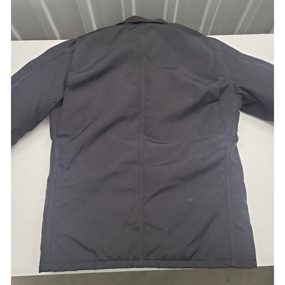 Vtg Carhartt C55 Yukon Extremes Arctic-Quilt Lined Chore Coat Corduroy Collar - Picture 9 of 12